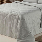 Edredom Summer Solteiro Soft Touch – Cinza