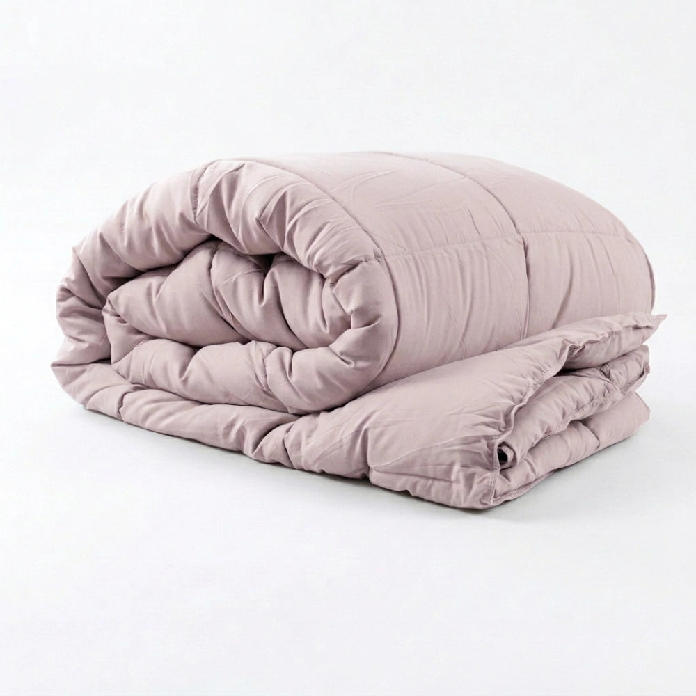 Edredom Toque de Pétalas Rosé – Solteiro