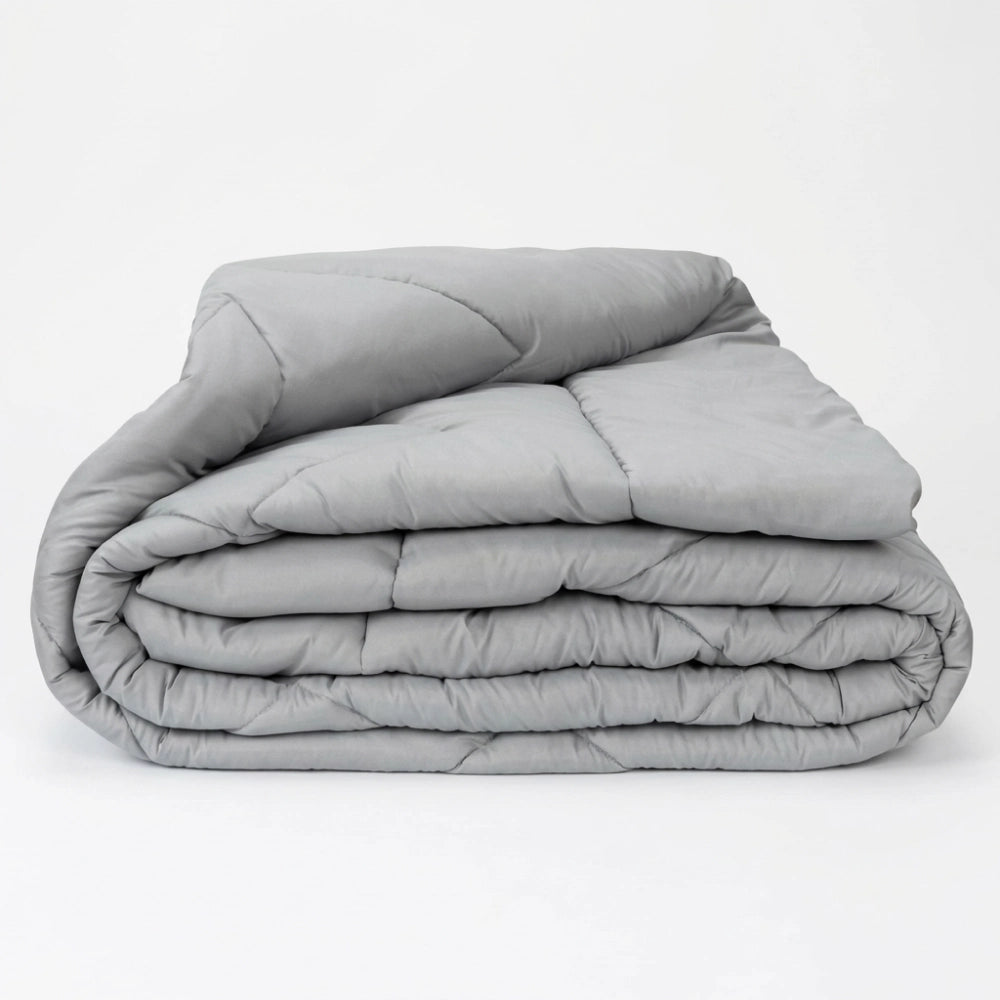 Edredom Summer Solteiro Soft Touch – Cinza