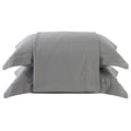 Jg. Lençol Casal 200 Fios Chambret Tinto Silver