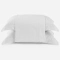 Jogo de Cama Satinee Casal tinto Branco