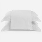 Jogo de Cama Satinee Casal tinto Branco